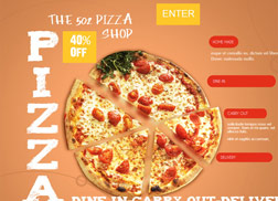 Pizza Website Samples